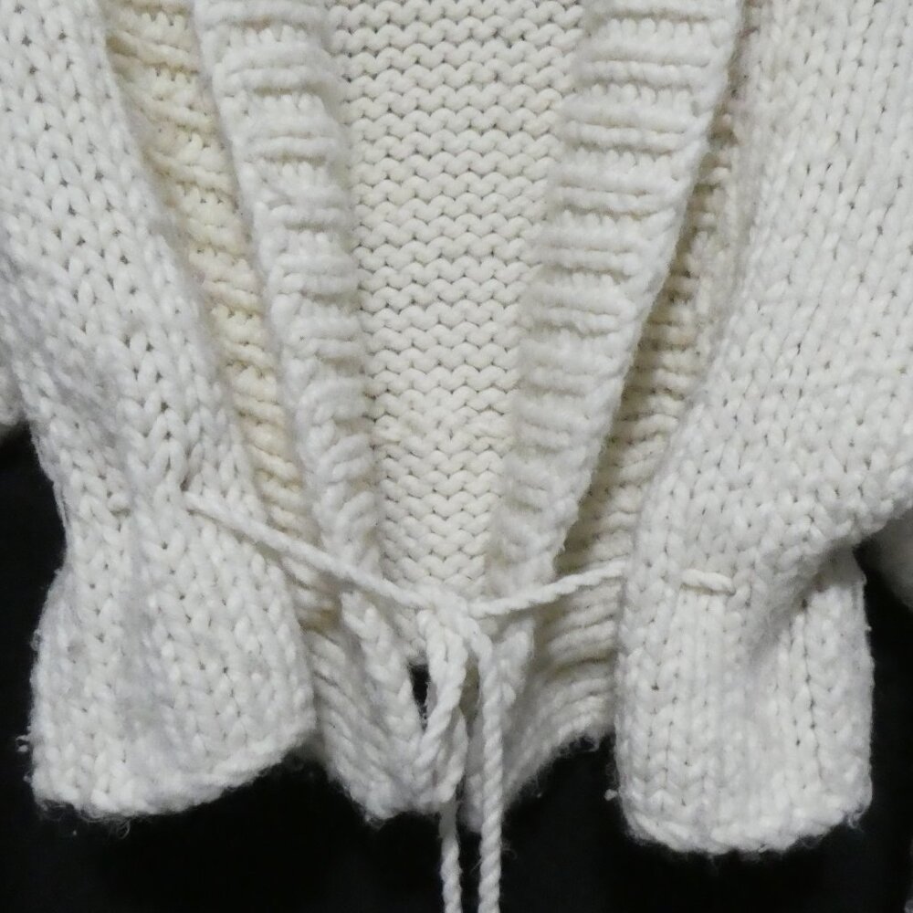 525 AMERICA | small | Knit Tie Waist Cardigan - Picture 8 of 14